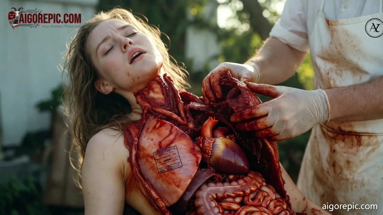 Graphic Autopsy Scene - AI Generated Horror