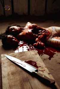 Gruesome Crime Scene