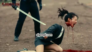 Bloody Attack Scene