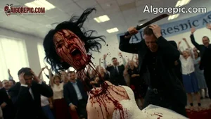 Bloody Bride Beheading Horror