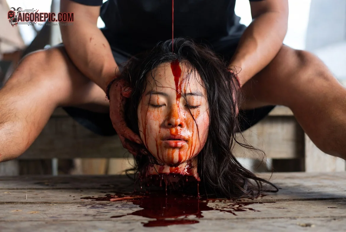 Bloody Execution Scene - AI Generated Horror