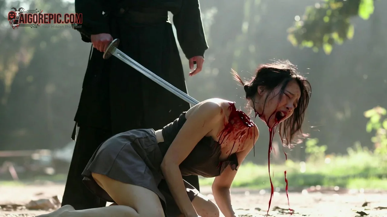 Bloody Execution Scene - AI Generated Horror