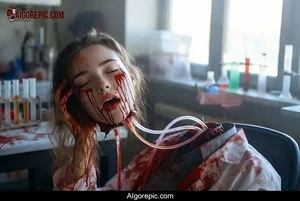 Bloody Lab Victim Horror