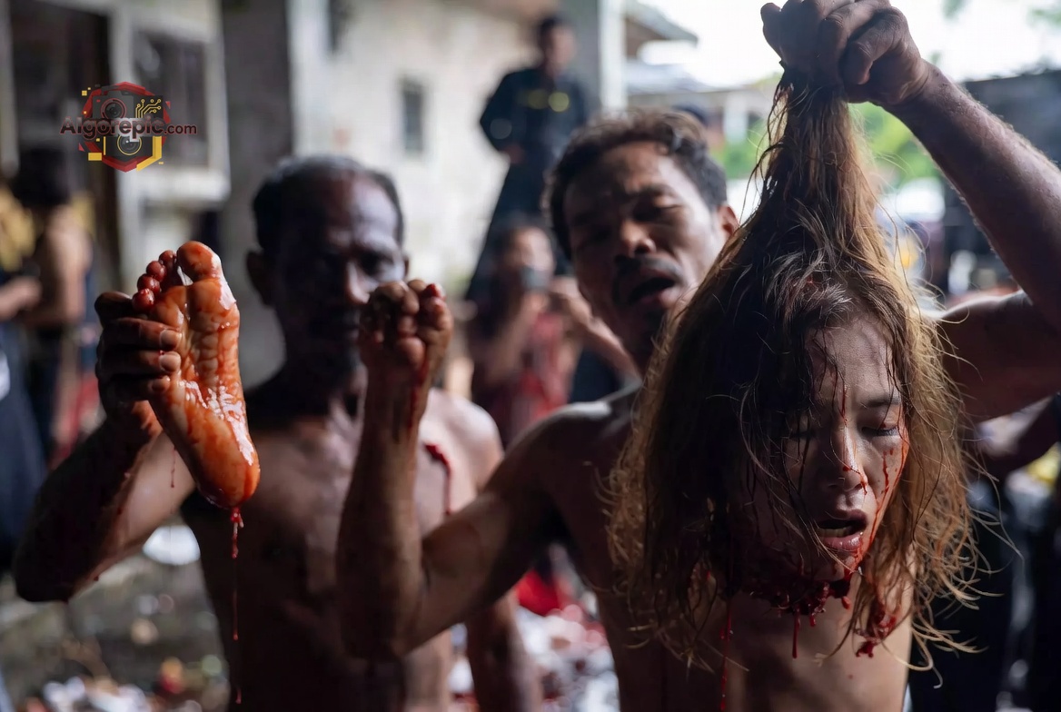 Bloody Ritual Ceremony - AI Generated Horror