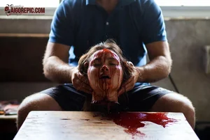 Bloody Scene of Violence