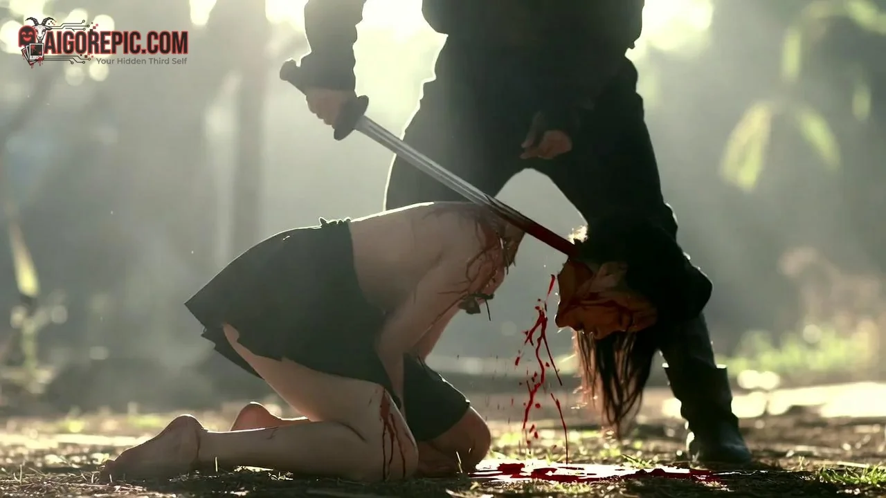 Brutal Execution Scene - AI Generated Horror