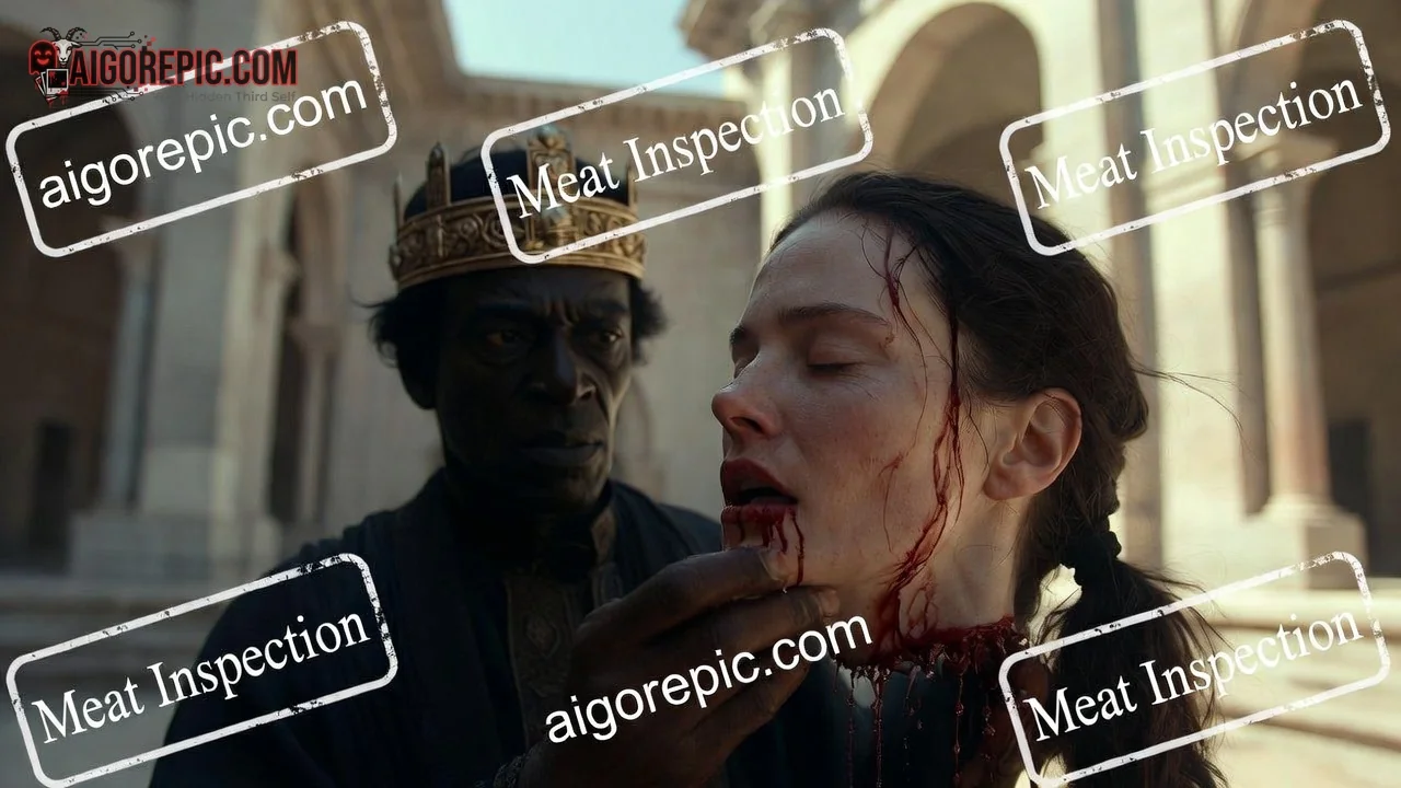 Dark Ritual Scene - AI Generated Horror