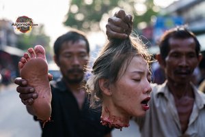 Decapitated Head Displayed