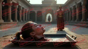 Decapitated Head on Tray