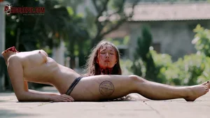 Decapitated Woman on Ground