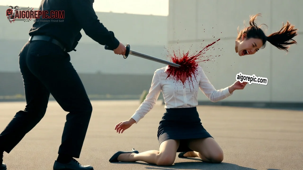 Fatal Attack in Parking Lot - AI Generated Horror