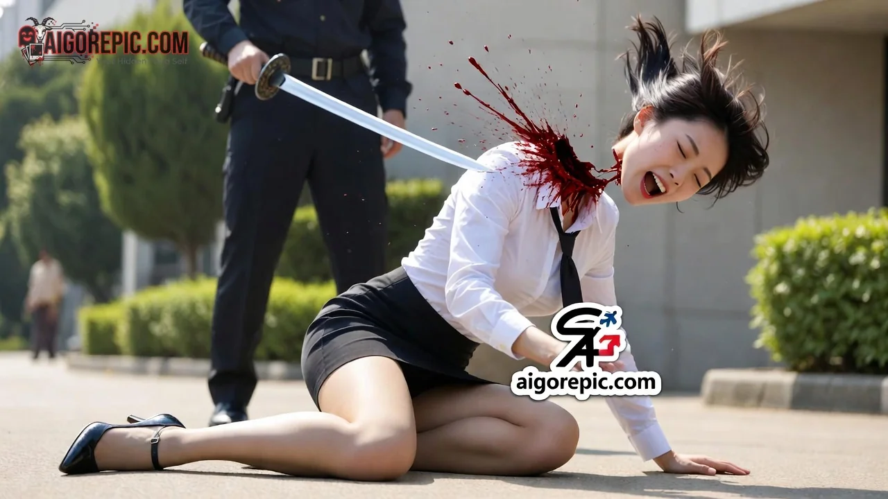 Fatal Attack in Public - AI Generated Horror