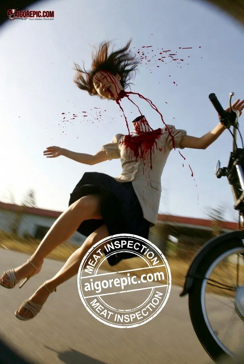 Fatal Bicycle Accident - AI Generated Horror