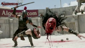 Gladiator Decapitating Female Warrior