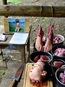 Gruesome Butcher Scene