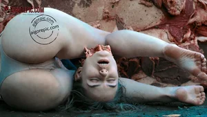 Gruesome Female Corpse Scene