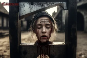 Guillotine Execution Scene