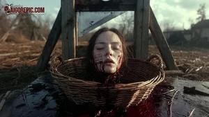 Guillotine Execution Scene