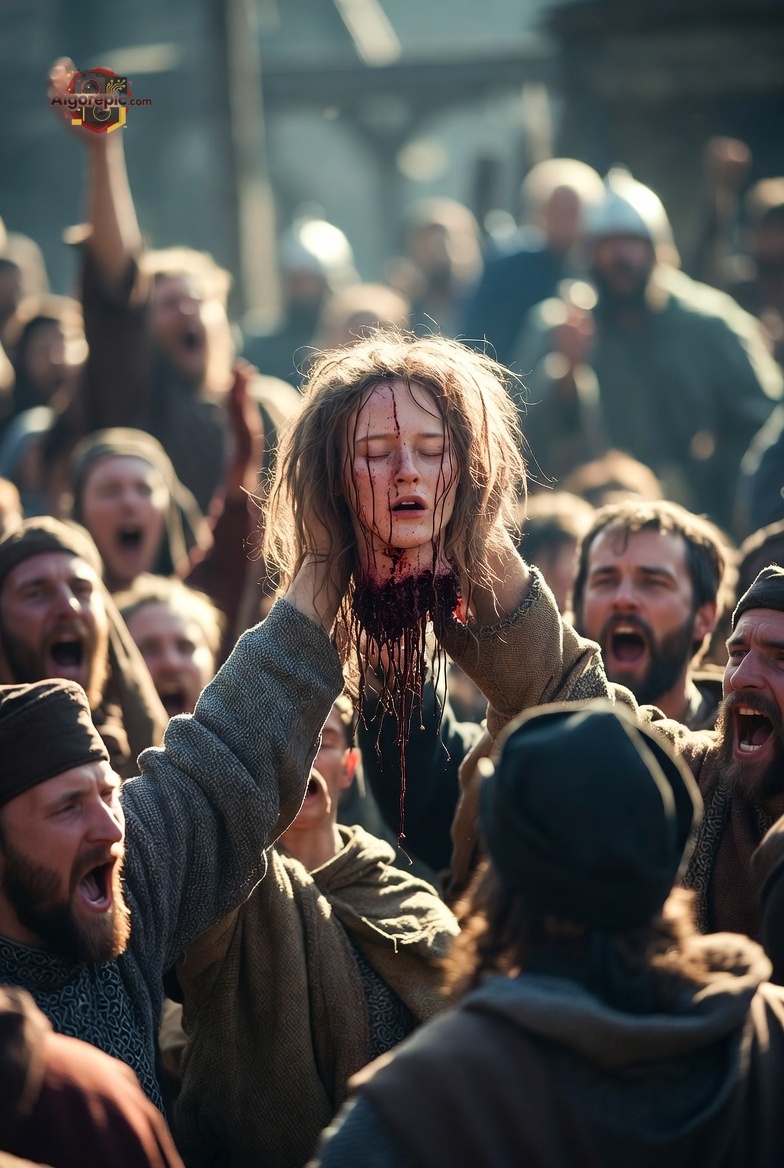 Medieval Execution Scene - AI Generated Horror