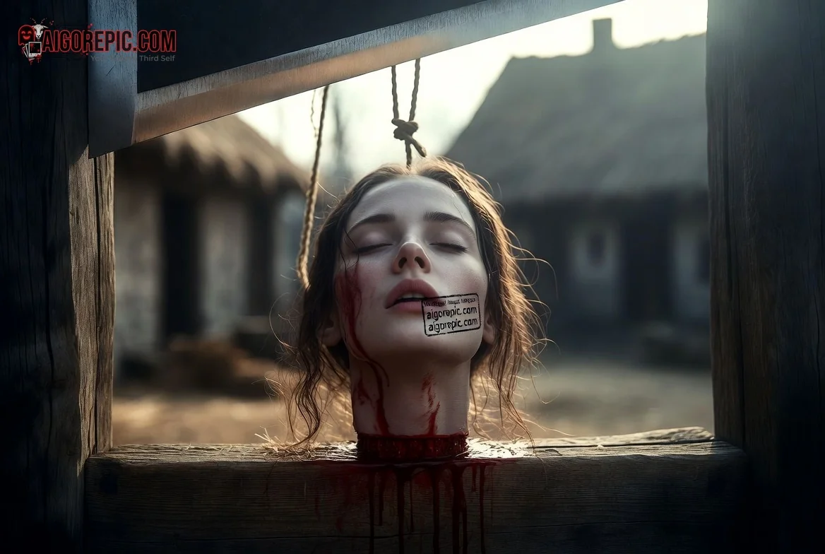 Medieval Execution Scene - AI Generated Horror