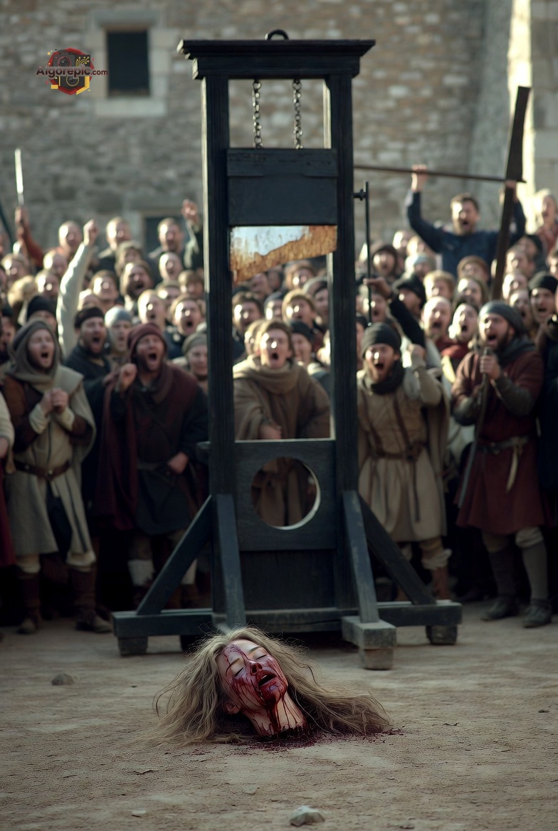 Medieval Execution Scene - AI Generated Horror