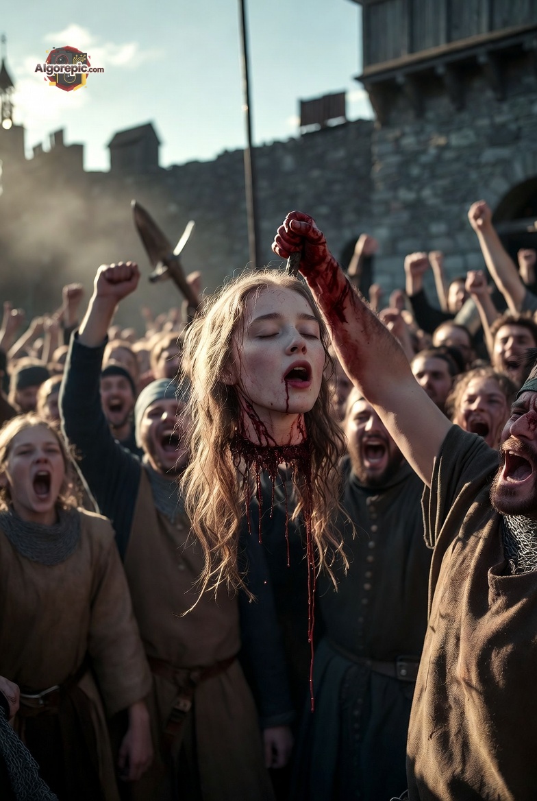 Medieval Execution Scene - AI Generated Horror