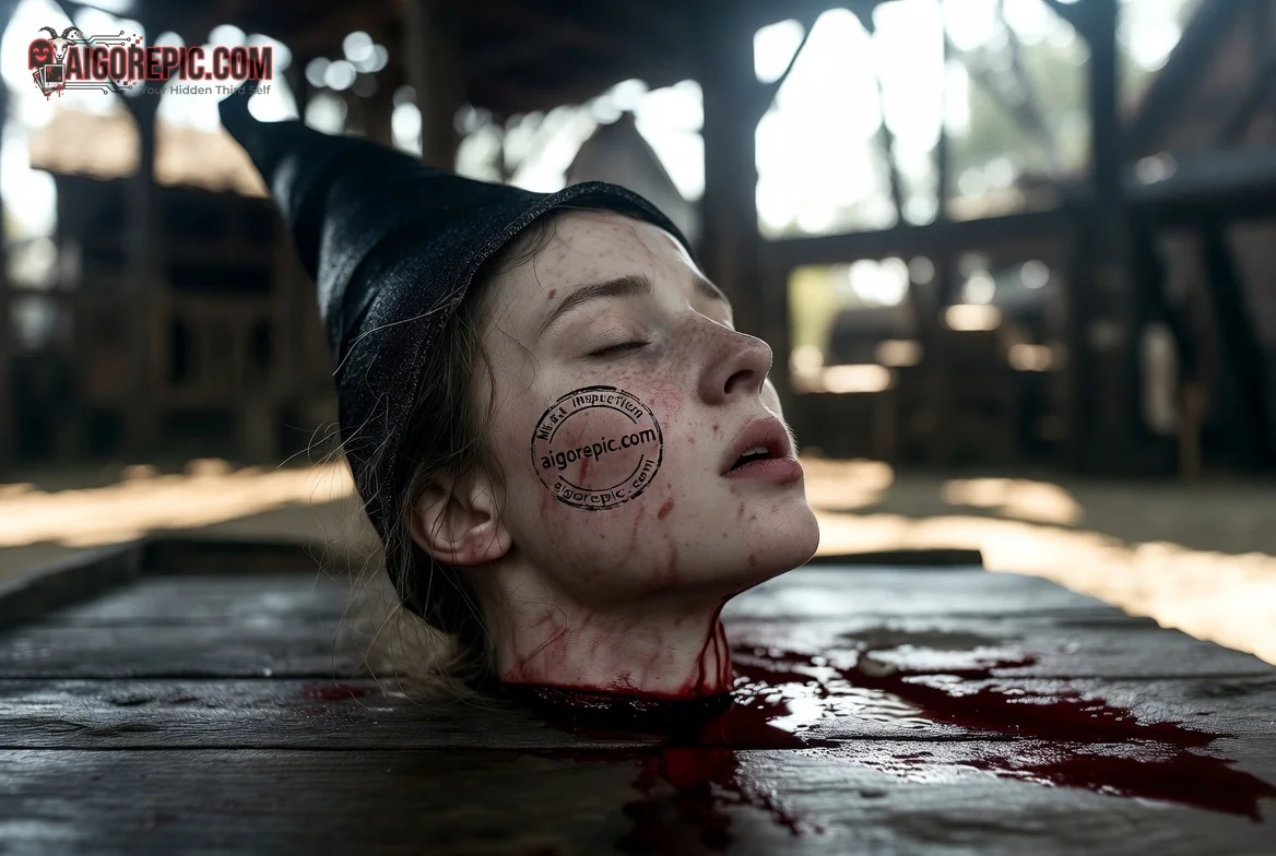 Medieval Execution Scene - AI Generated Horror