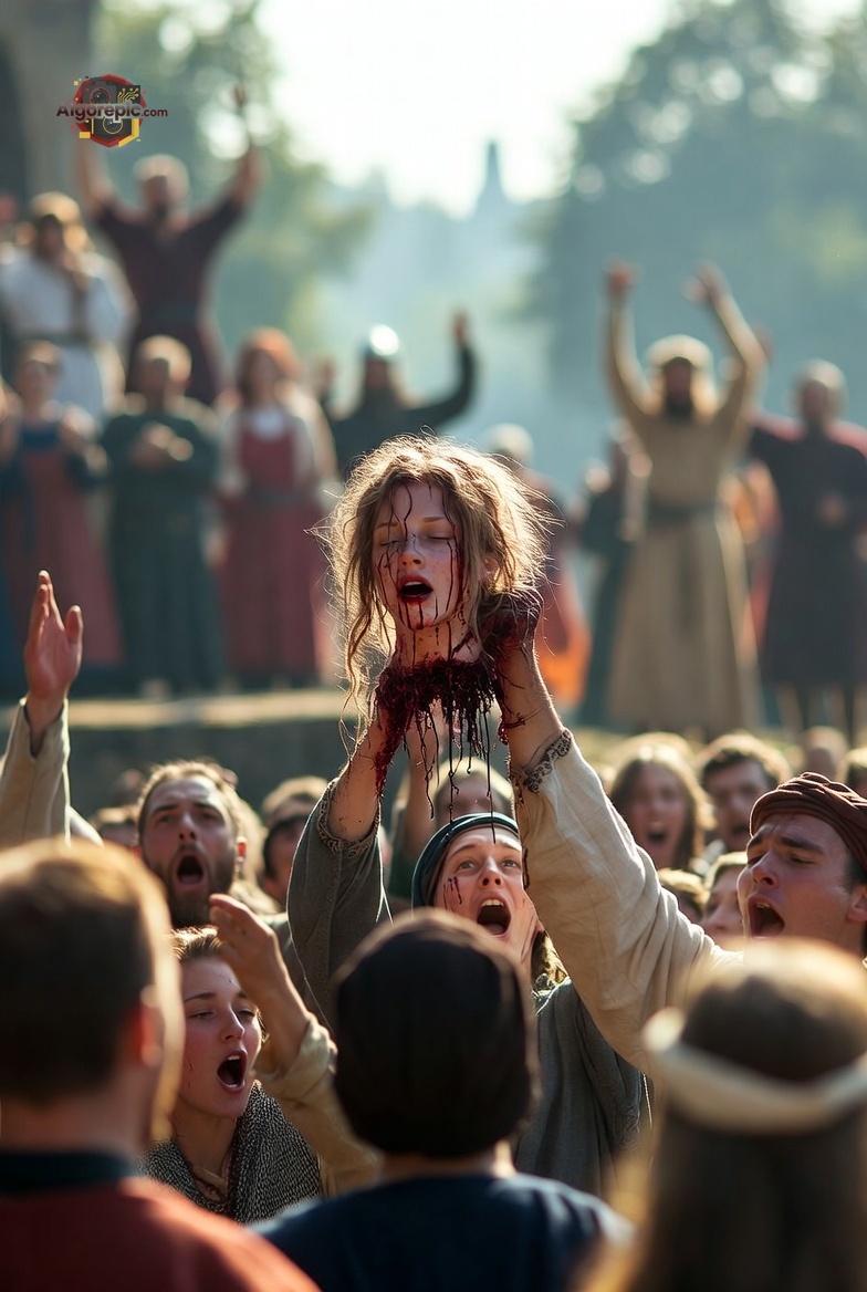 Medieval Execution Scene - AI Generated Horror