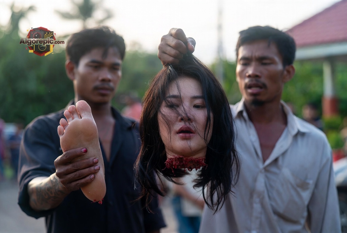 Public Execution Scene - AI Generated Horror