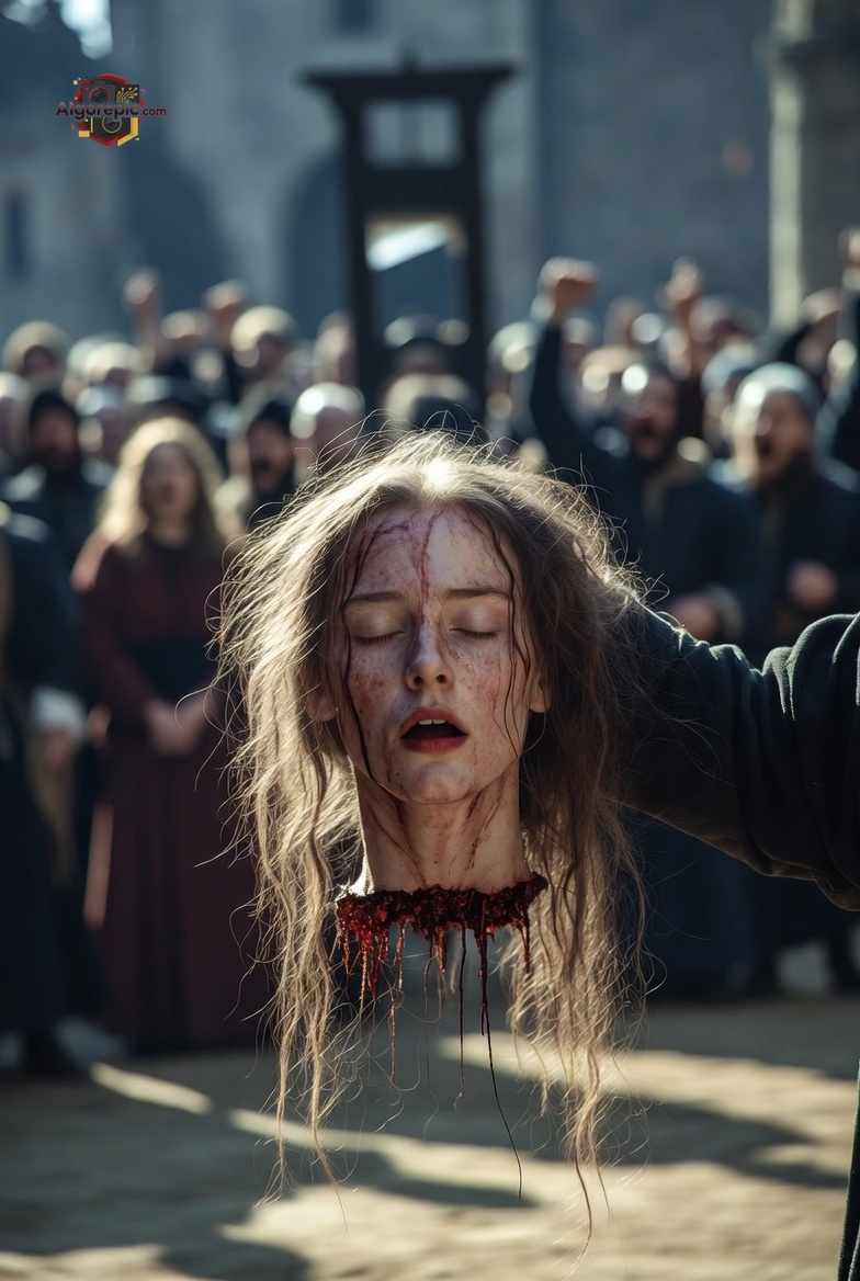 Public Execution Scene - AI Generated Horror