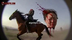 Rider and Bloody Head