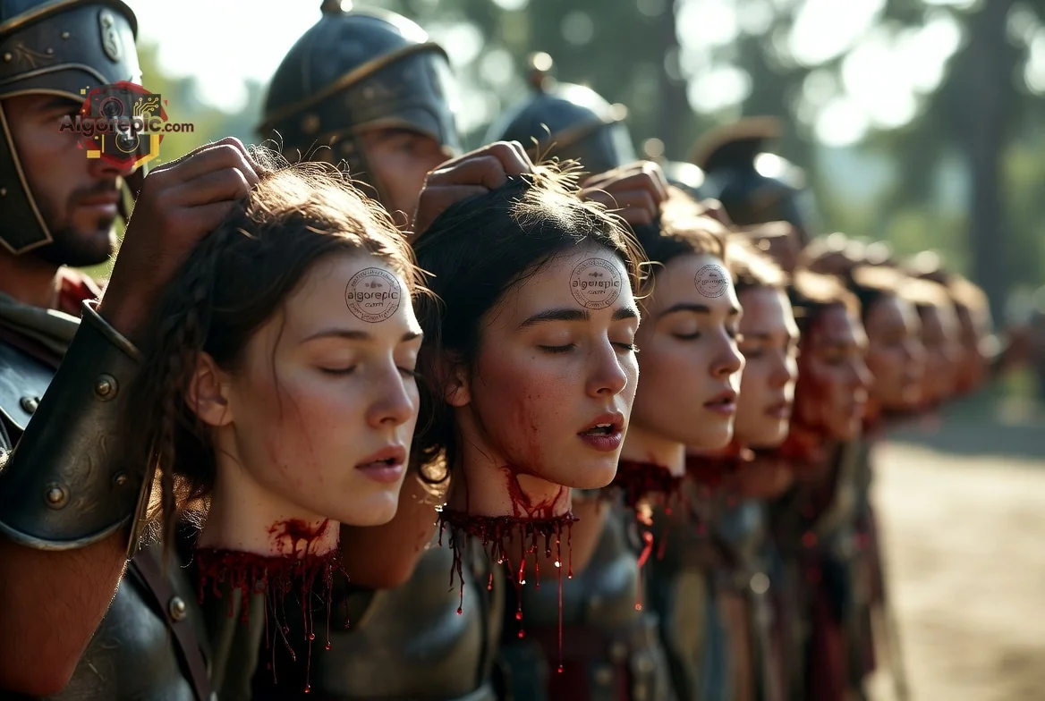 Roman Soldiers and Captives - AI Generated Horror