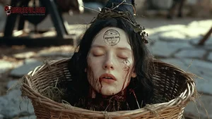 Severed Head in Basket