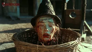 Severed Head in Basket
