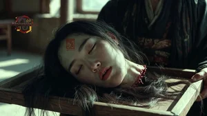 Severed Head on Tray