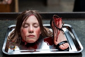 Severed Head on Tray