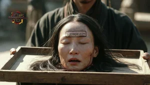 Severed Head on Tray