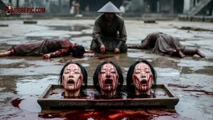 Three Heads in Blood