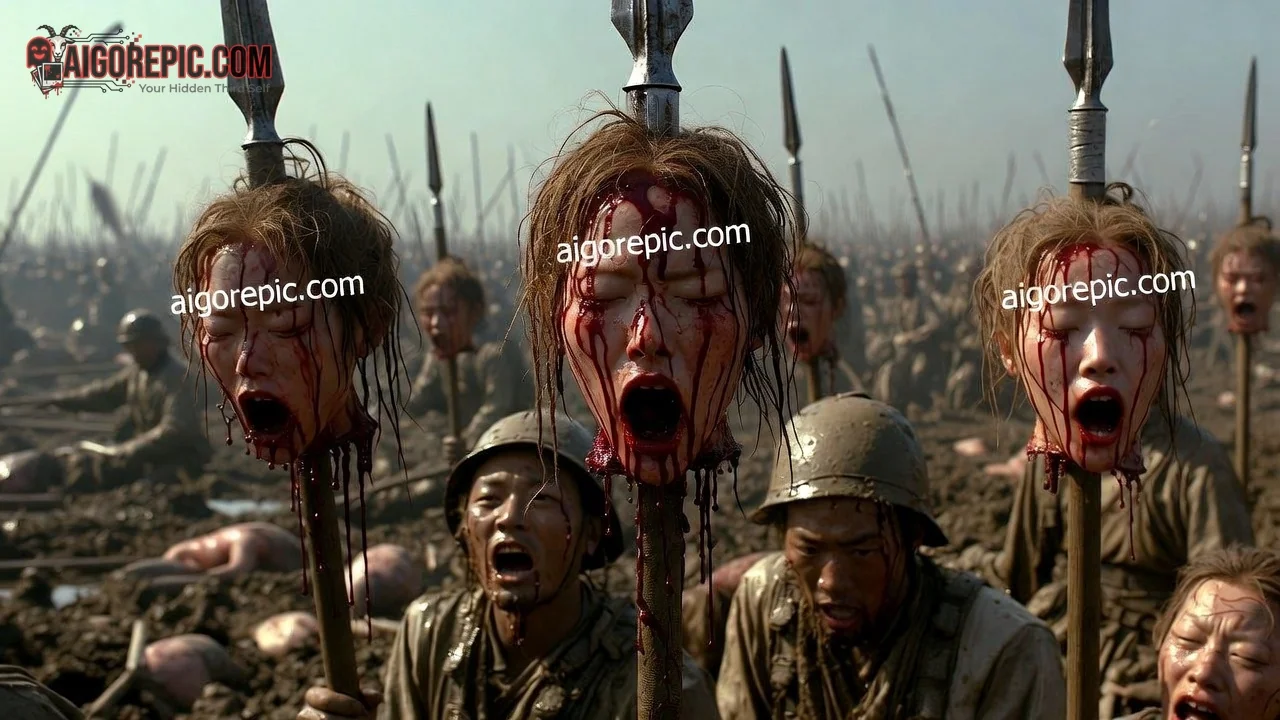 Warfield Horror Display - AI Generated Horror