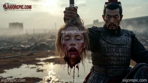 Warrior with Severed Head