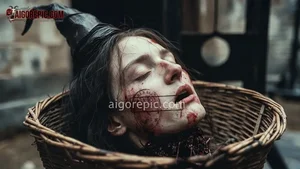 Witch in Wicker Basket