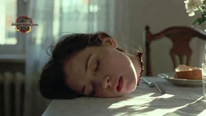 Woman at Breakfast Table