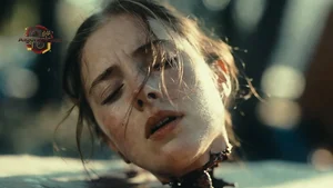 Woman in Water Close-Up