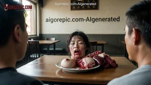 Woman with Severed Body Parts