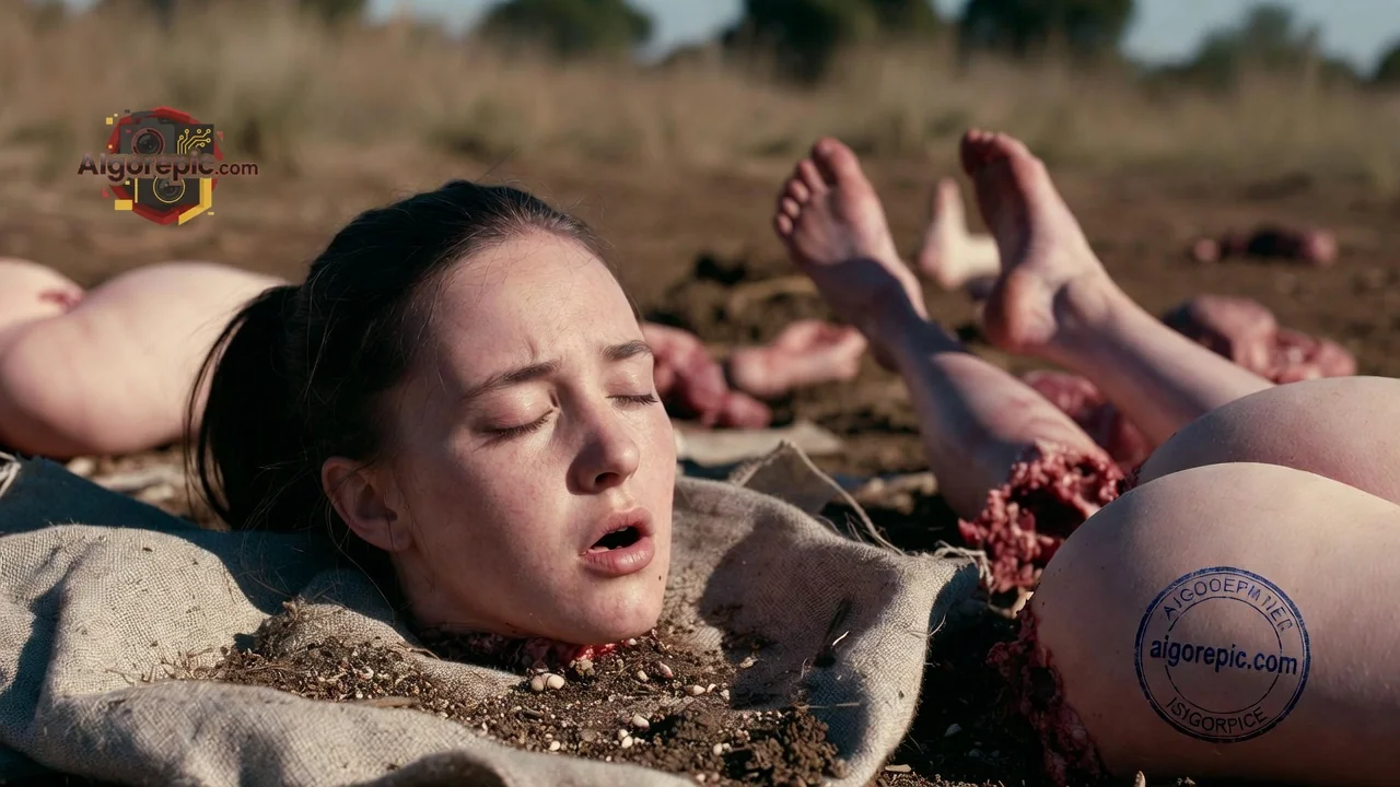 Aftermath of Violence - AI Generated Horror