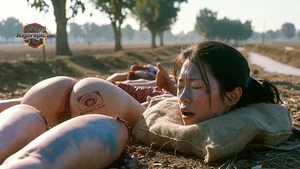 Her severed head was placed in a woman's sack