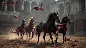 Bloody Horses Stampede Arena