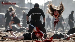 Brutal Beheading in Urban Chaos