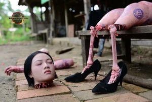 Decapitated Woman Illusion