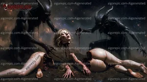 Demons Devour Fallen Woman